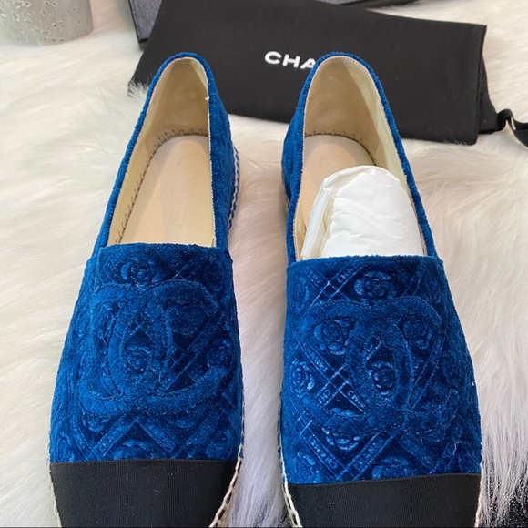 Chanel Velvet Espadrilles - Picture 5 of 6